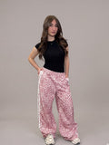 Safari Chic Wide-Leg Pants